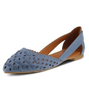 Spring Step Women's Delorse Slip-On Shoe Denim Blue EU 40 / US 9